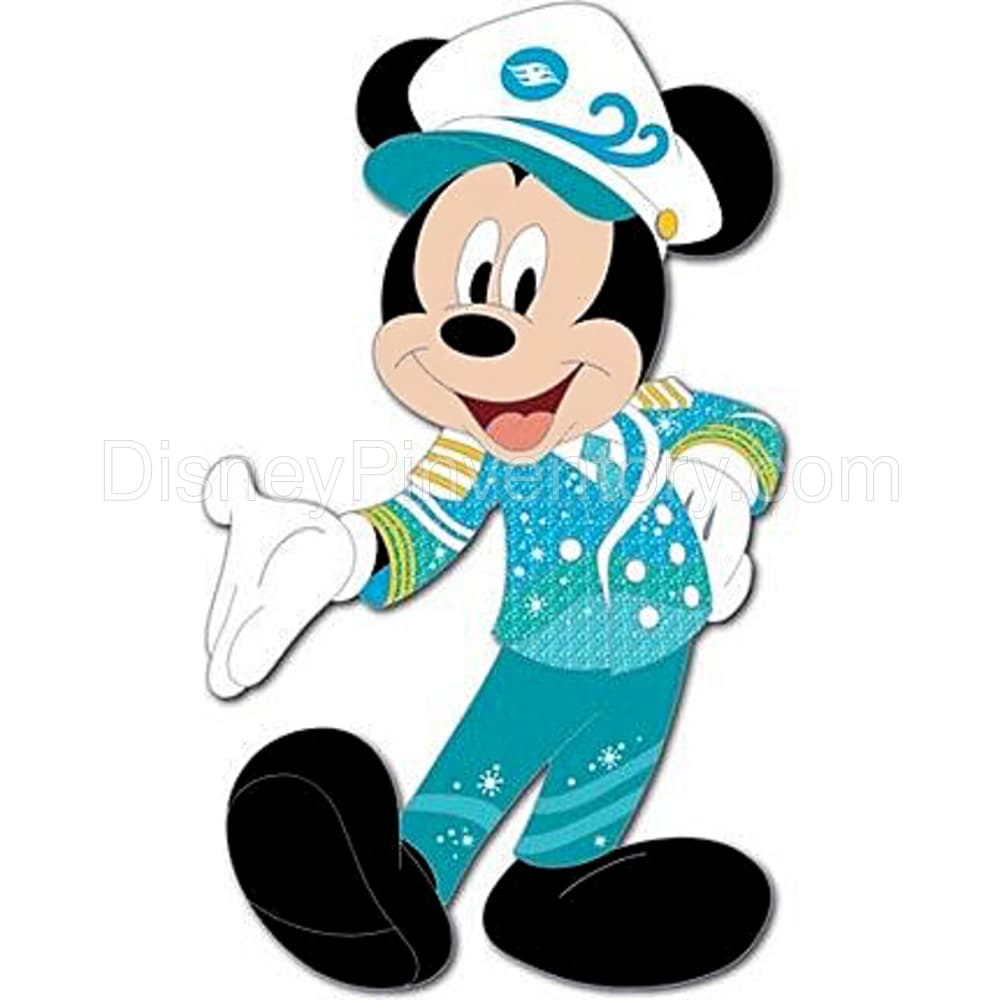 WDI Disney Cruise Line 25th Anniversary Pin - Captain Mickey Mouse - Pin 30077