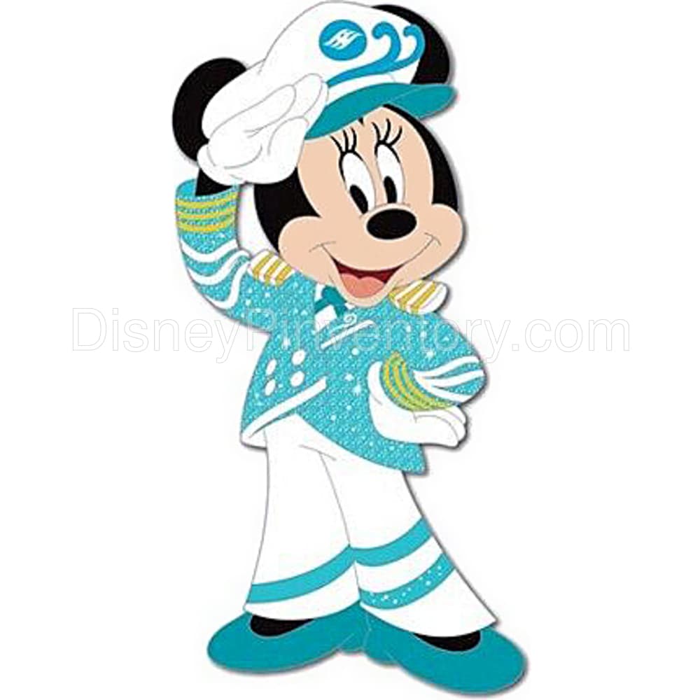 WDI Disney Cruise Line 25th Anniversary Pin - First Mate Minnie Mouse - Pin 30078