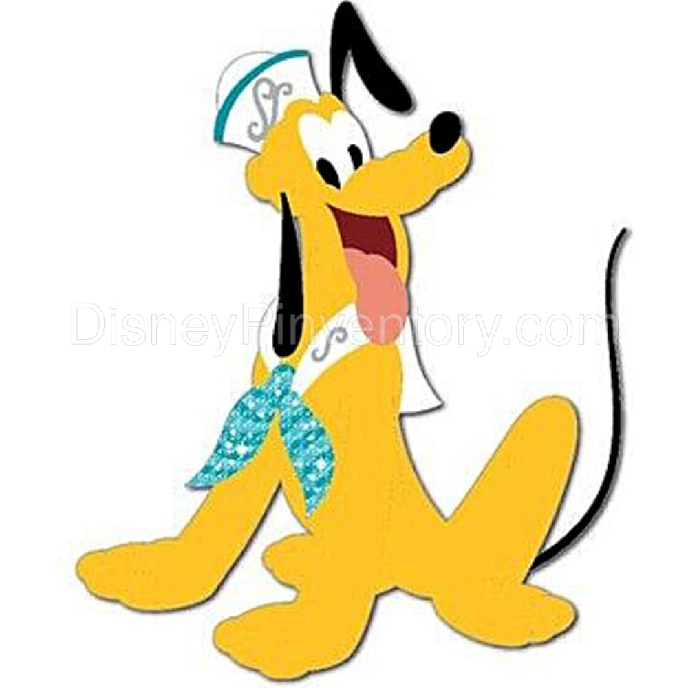 WDI Disney Cruise Line 25th Anniversary Pin - Crew Mate Pluto - Pin 30079
