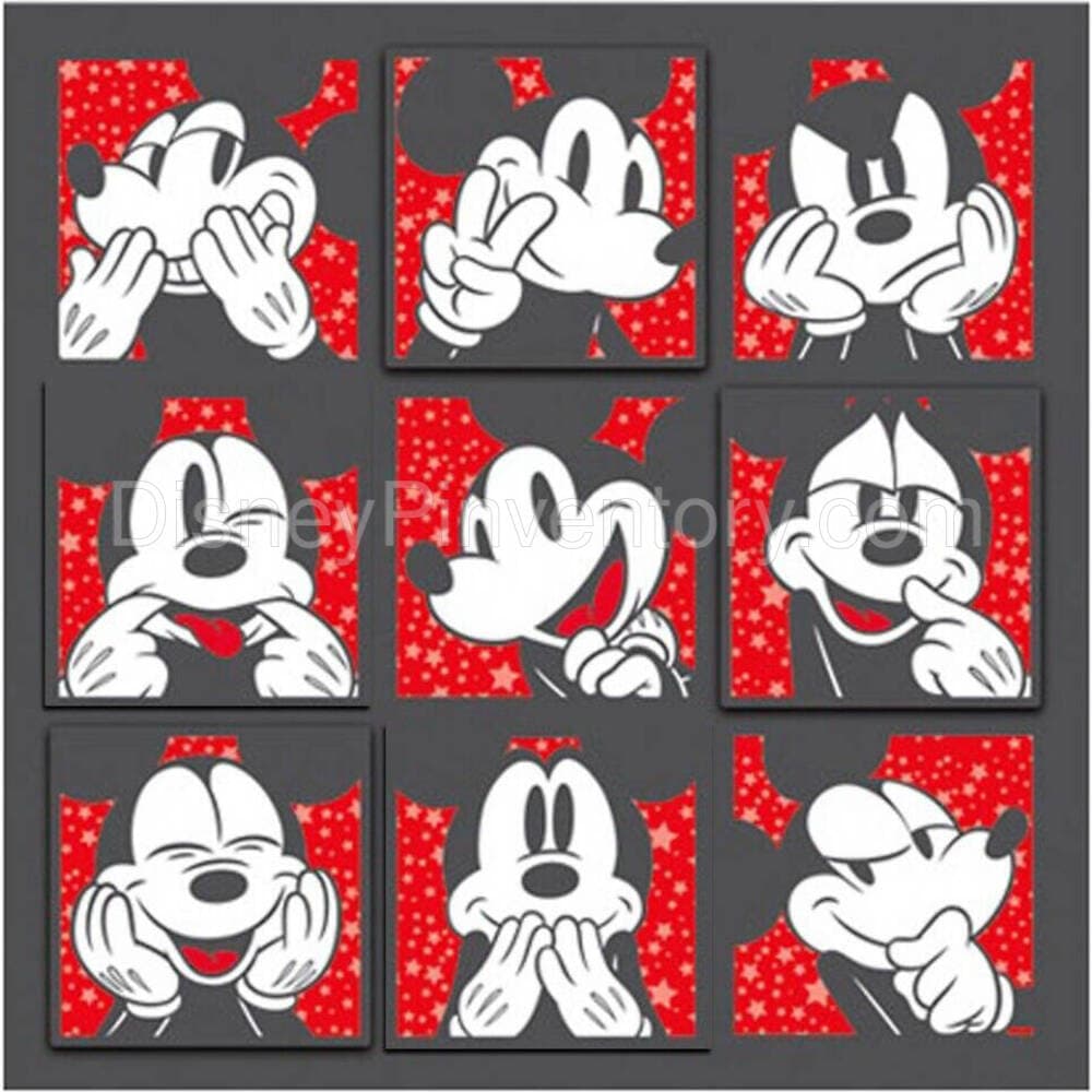 WDI - Many Faces of Mickey & Friends Pin - Mickey Mouse - Pin 30084