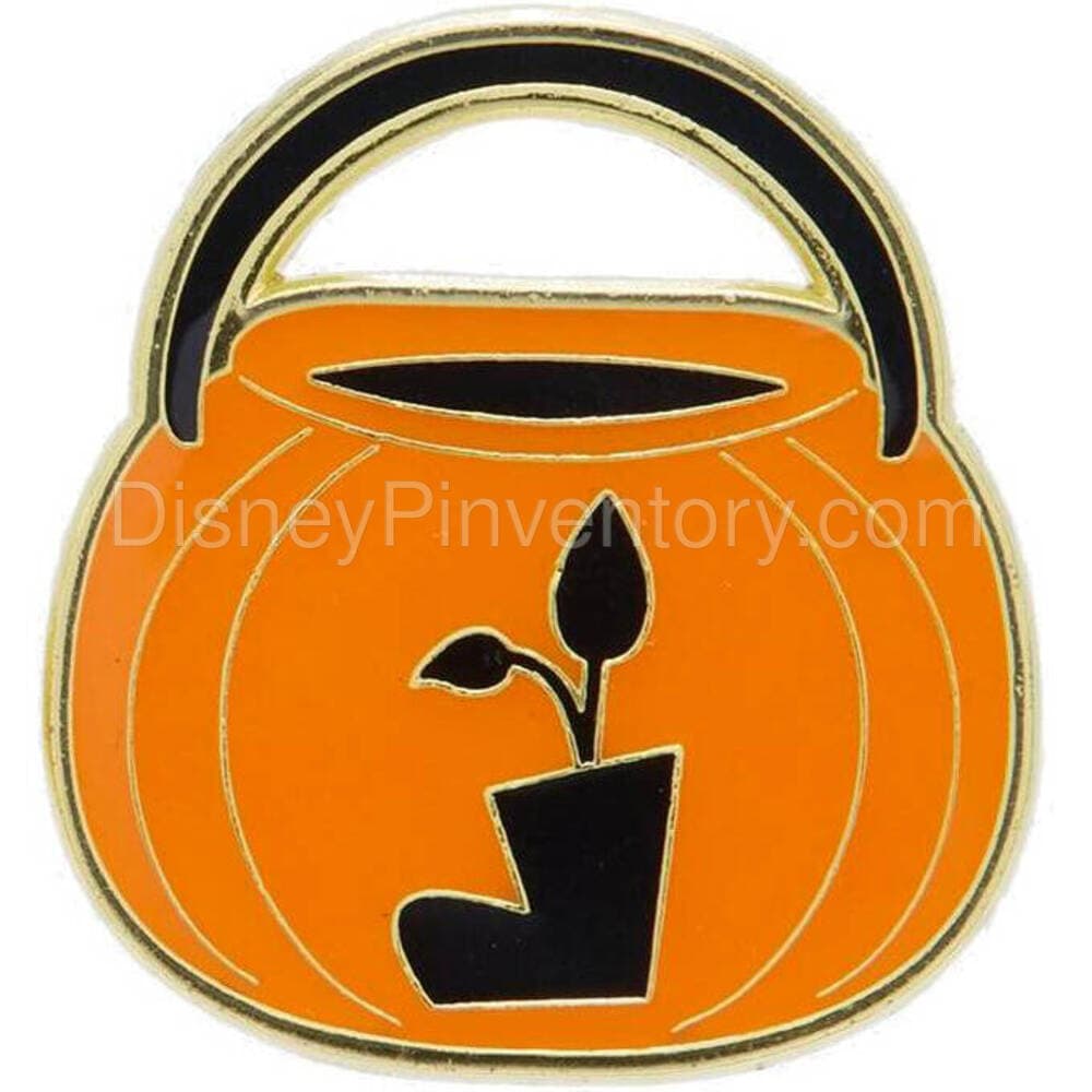 Loungefly Disney Pixar WALL-E Jack-o-Lantern Buckets EVE & WALL-E Pin Set - Plant in Boot Pin Only - BoxLunch Exclusive - Pin 30145