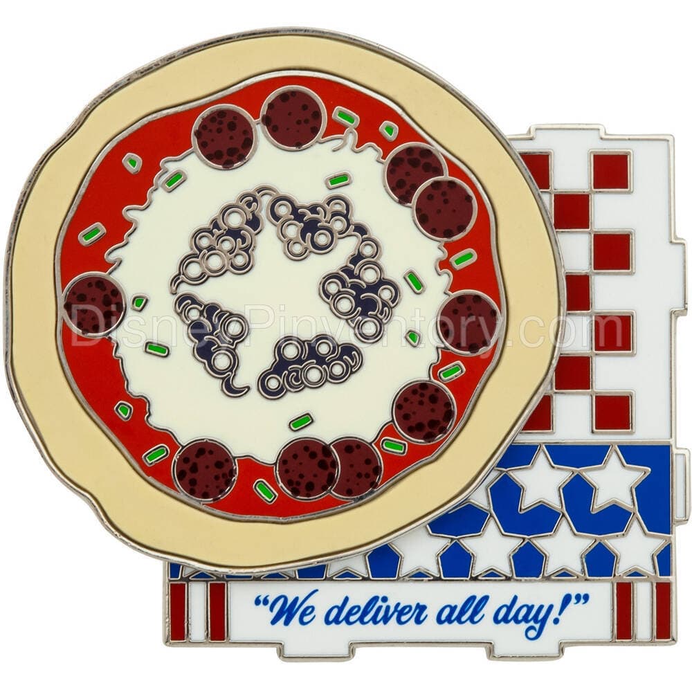 Captain America Shield Pizza Pin - Pin 30253