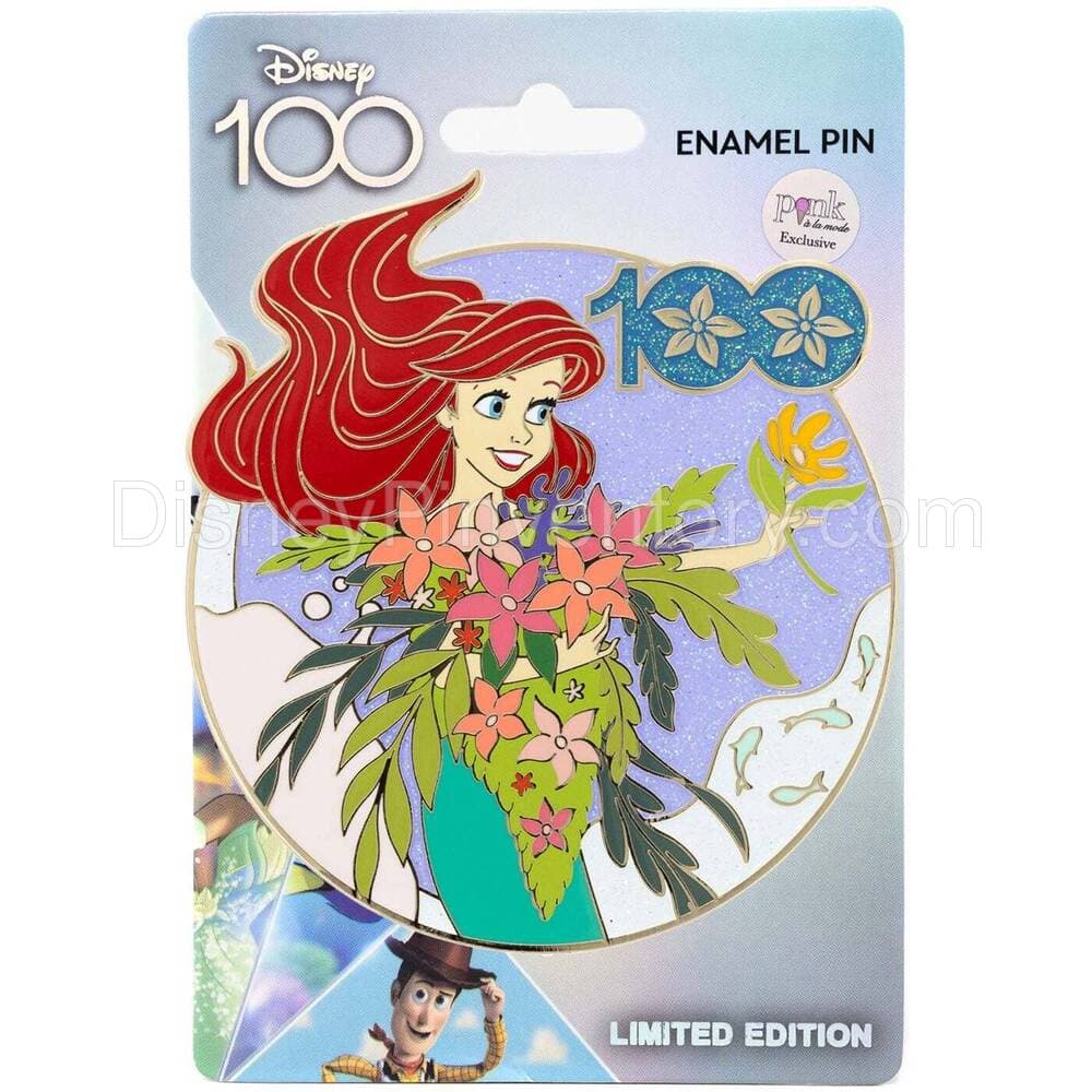 Disney 100 Princess Florals - Ariel - PALM Exclusive - Pin 30308