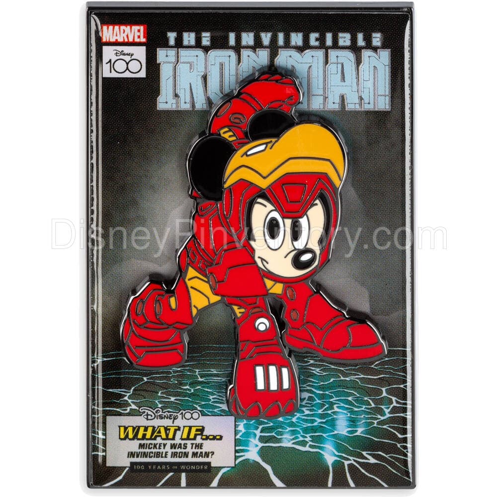 Mickey Mouse: The Invincible Iron Man Comic Pin - Disney100 - Pin 30380