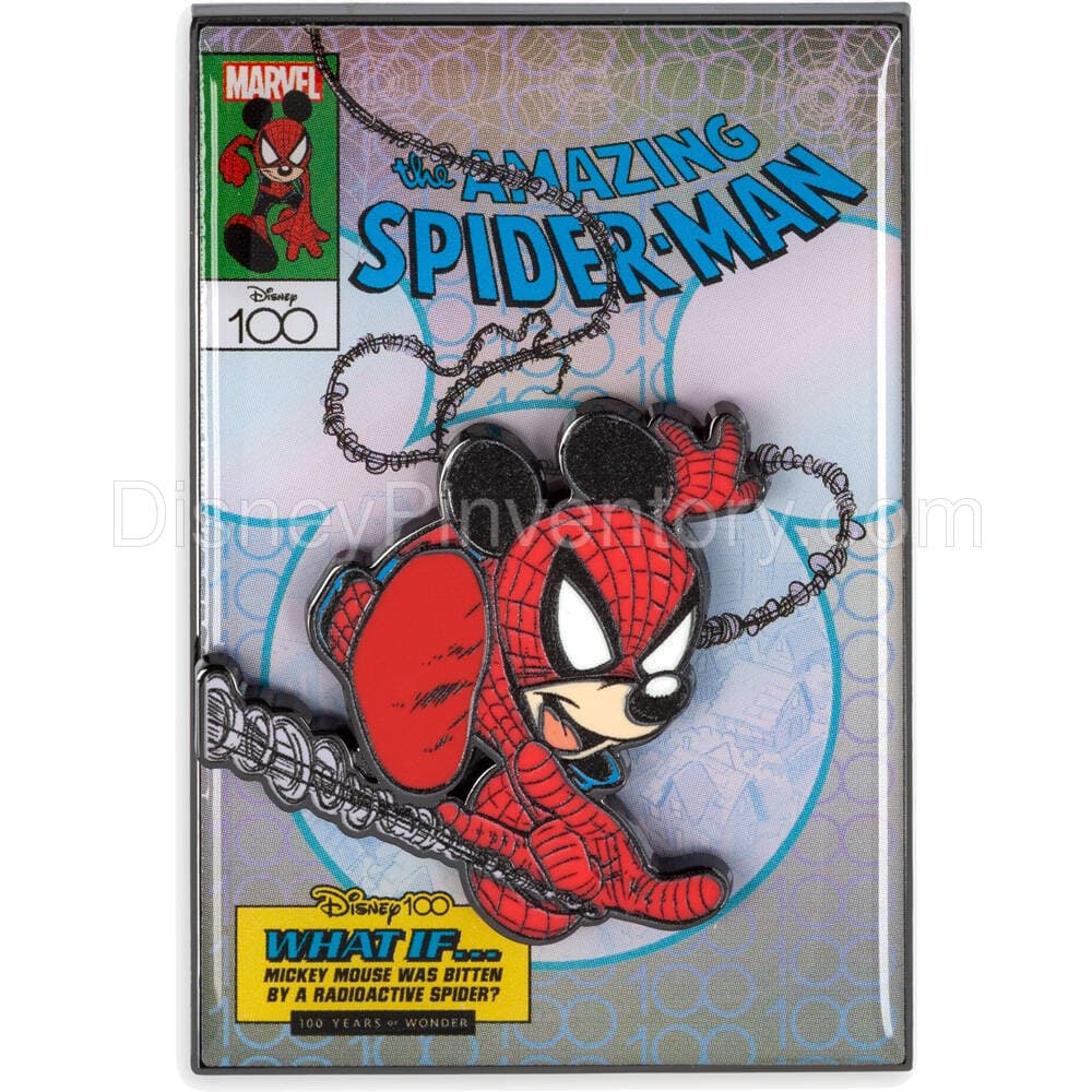 Mickey Mouse: The Amazing Spider-Man Comic Pin - Disney100 - Pin 30382