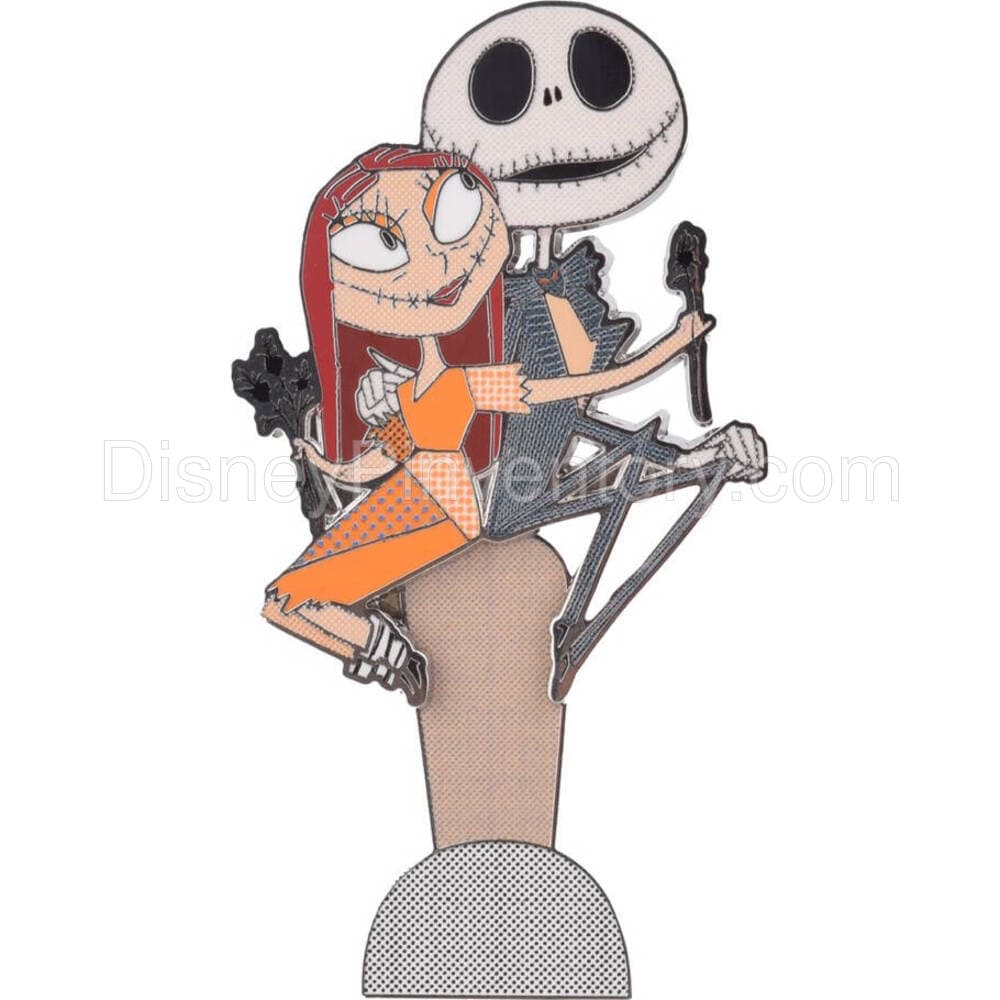 Jack & Sally Nightmare Before Christmas 30th Anniversary Pin - Disney Pins Blog Exclusive - Pin 30447