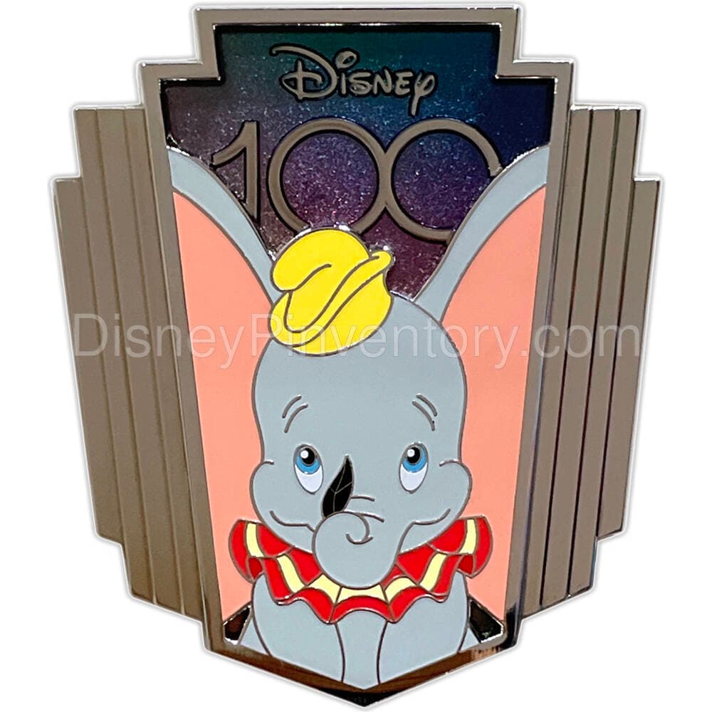 Destination D23: 100 Years of Disney Animation Pin Set #3 - Dumbo - Pin 30550