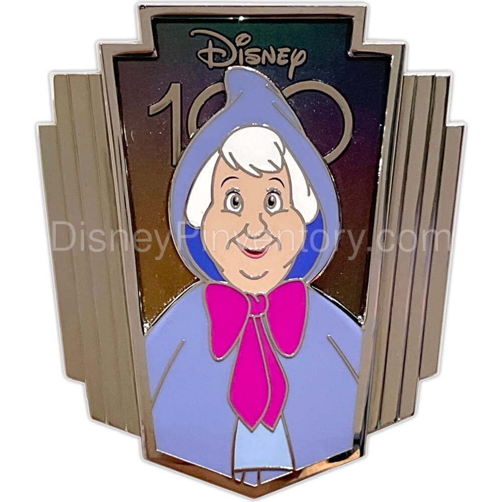 Destination D23: 100 Years of Disney Animation Pin Set #4 - Fairy Godmother - Pin 30556