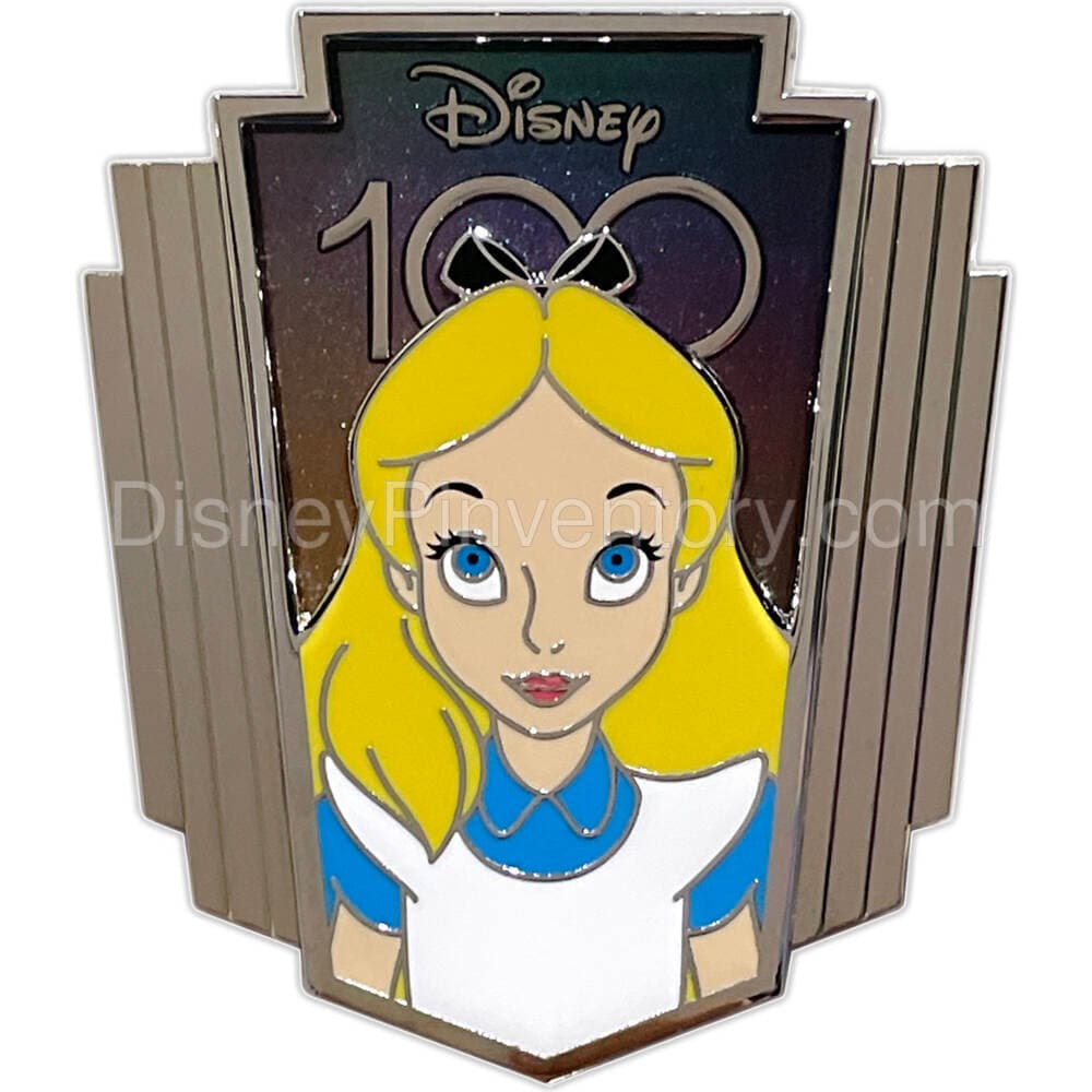 Destination D23: 100 Years of Disney Animation Pin Set #4 - Alice - Pin 30557
