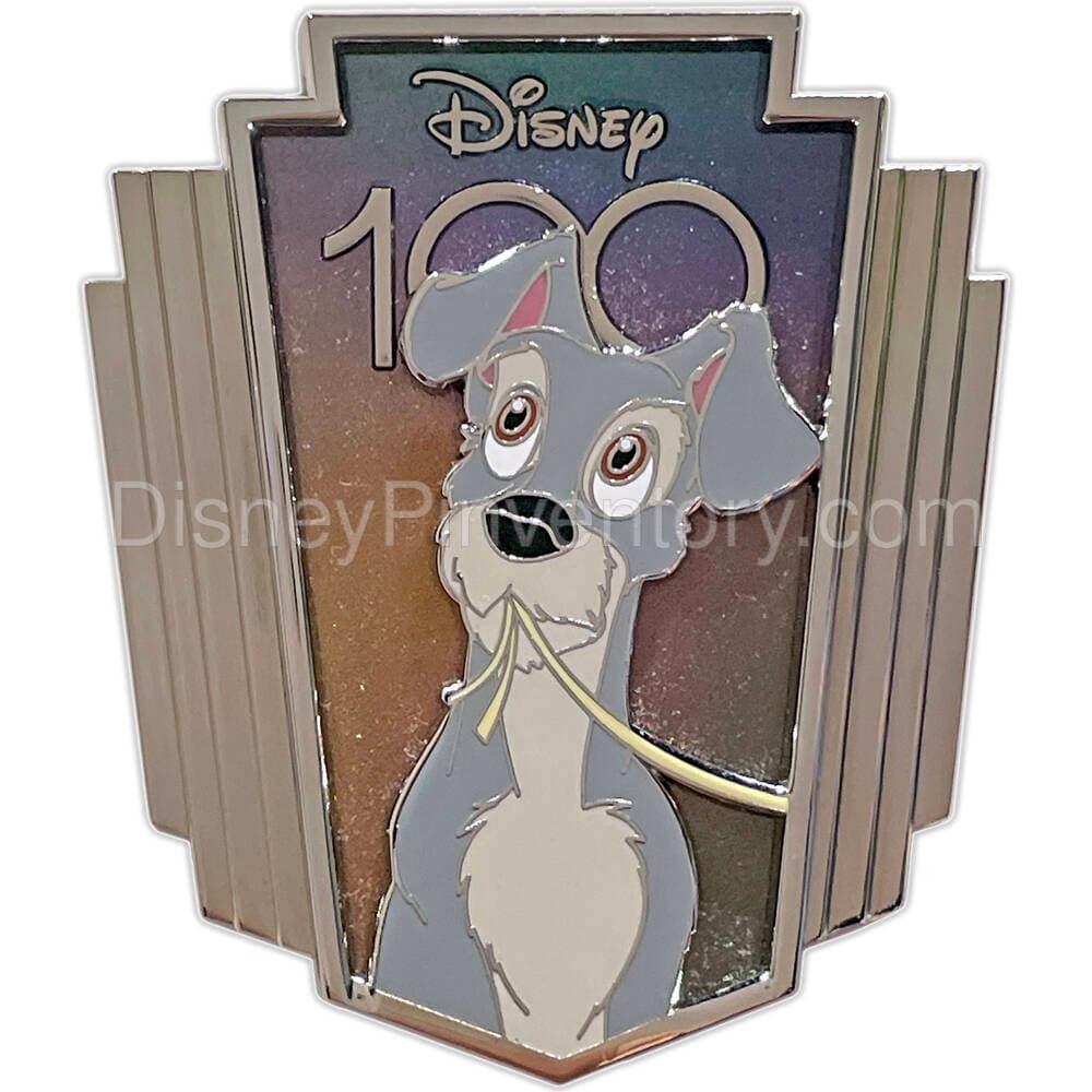 Destination D23: 100 Years of Disney Animation Pin Set #5 - Tramp - Pin 30562