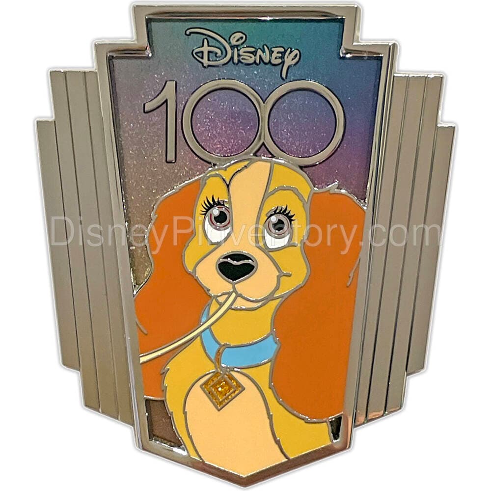 Destination D23: 100 Years of Disney Animation Pin Set #5 - Lady - Pin 30563
