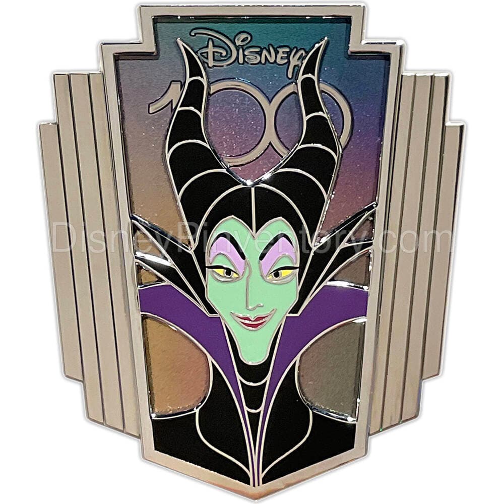 Destination D23: 100 Years of Disney Animation Pin Set #6 - Maleficent - Pin 30566