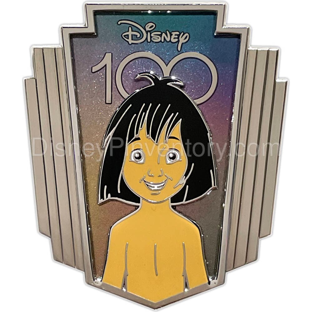 Destination D23: 100 Years of Disney Animation Pin Set #7 - Mowgli - Pin 30579