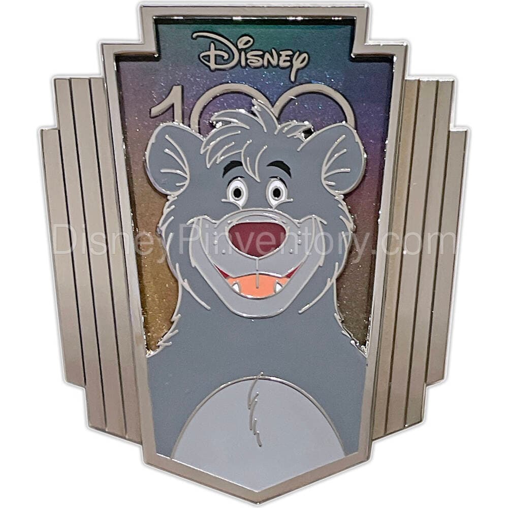 Destination D23: 100 Years of Disney Animation Pin Set #7 - Baloo - Pin 30580