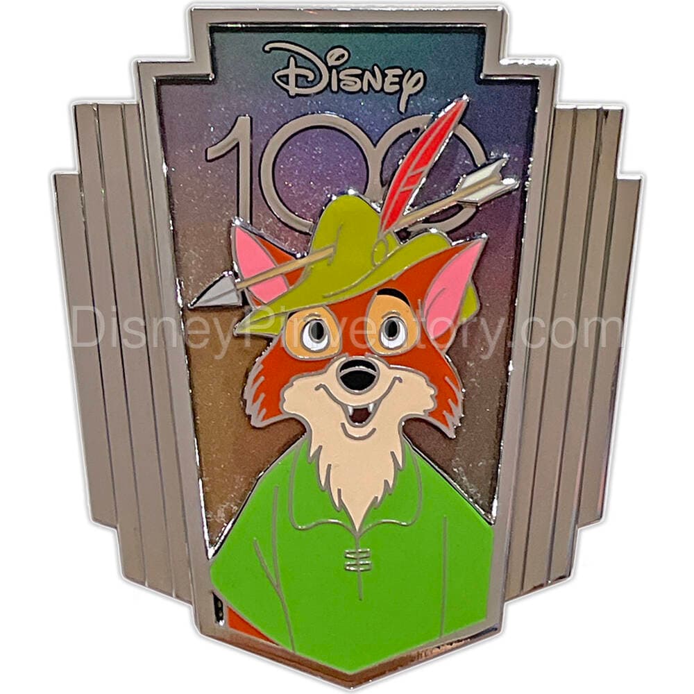 Destination D23: 100 Years of Disney Animation Pin Set #8 - Robin Hood - Pin 30585