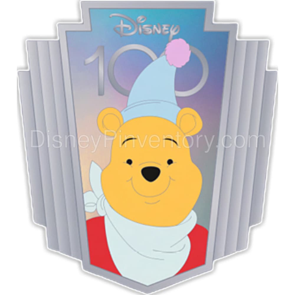 Destination D23: 100 Years of Disney Animation Pin Set #9 - Winnie the Pooh - Pin 30588
