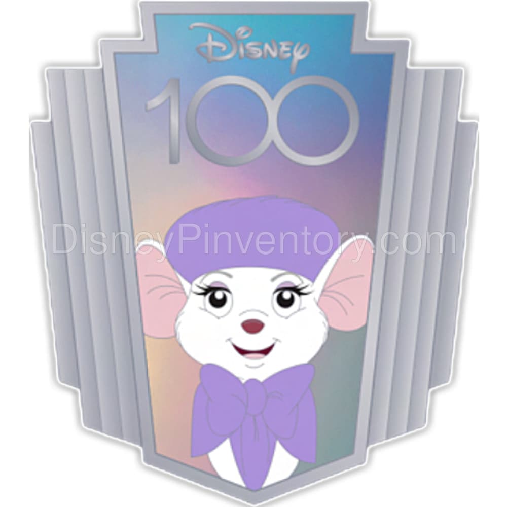 Destination D23: 100 Years of Disney Animation Pin Set #9 - Bianca - Pin 30590