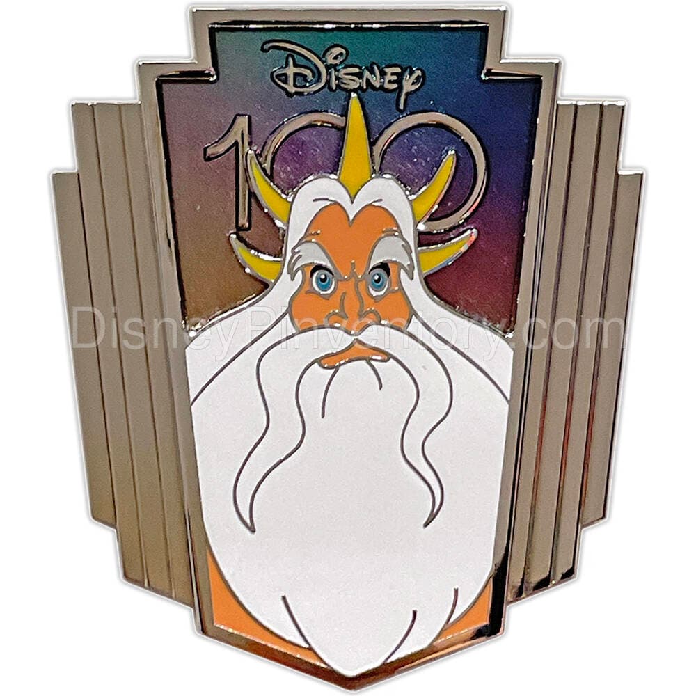 Destination D23: 100 Years of Disney Animation Pin Set #11 - King Triton - Pin 30617
