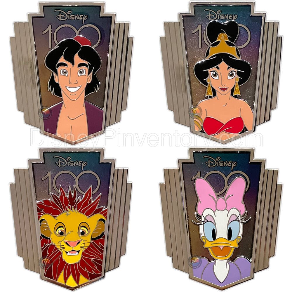 Destination D23: 100 Years of Disney Animation Pin Set #13 - Pin 30745