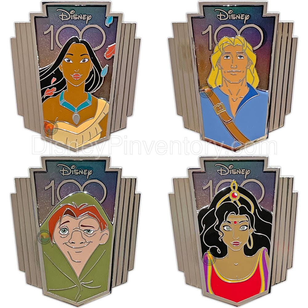 Destination D23: 100 Years of Disney Animation Pin Set #14 - Pin 30768