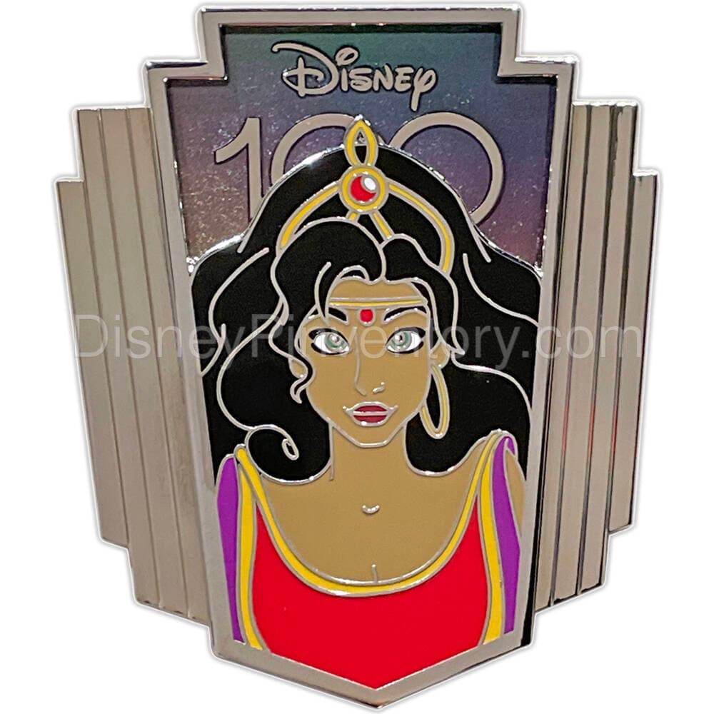 Destination D23: 100 Years of Disney Animation Pin Set #14 - Esmeralda - Pin 30772