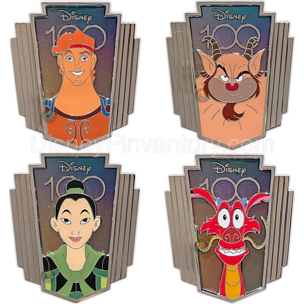 Destination D23: 100 Years of Disney Animation Pin Set #15 - Pin 30773