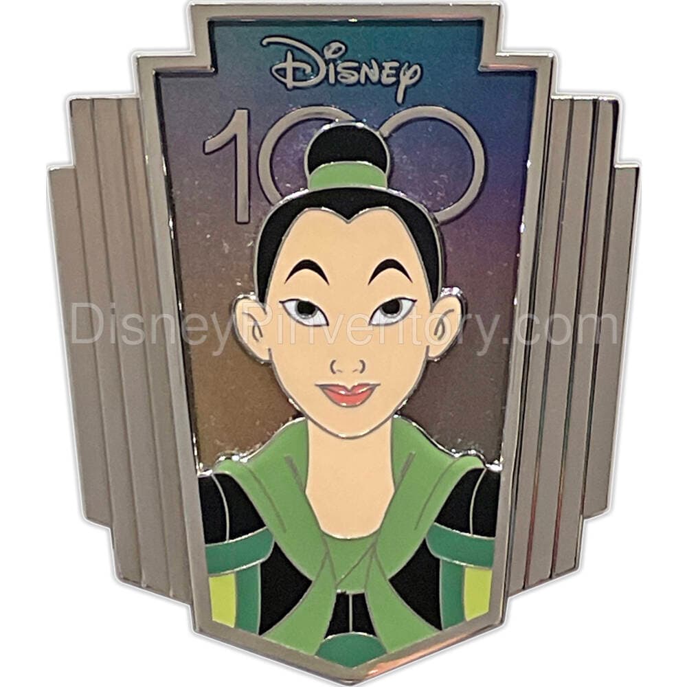 Destination D23: 100 Years of Disney Animation Pin Set #15 - Mulan - Pin 30776