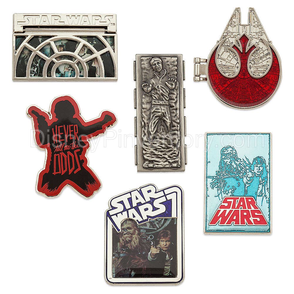 Star Wars Han Solo Pin Set - Pin 44534