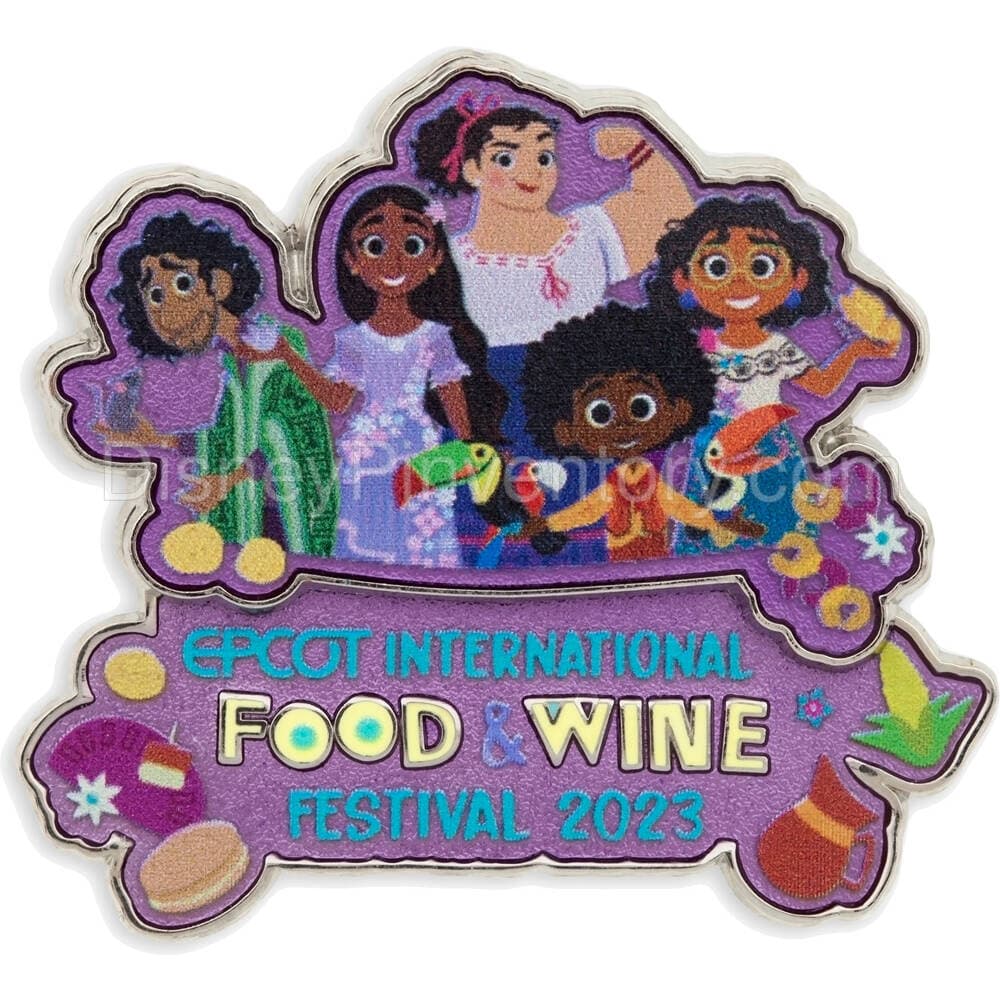 Encanto Pin - EPCOT International Food & Wine Festival 2023 - Pin 31002