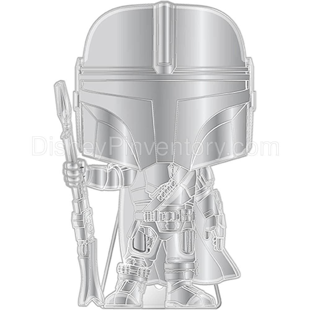 Funko Pop! Pin The Mandalorian with Blaster #48 - Chase Variant - Pin 31013