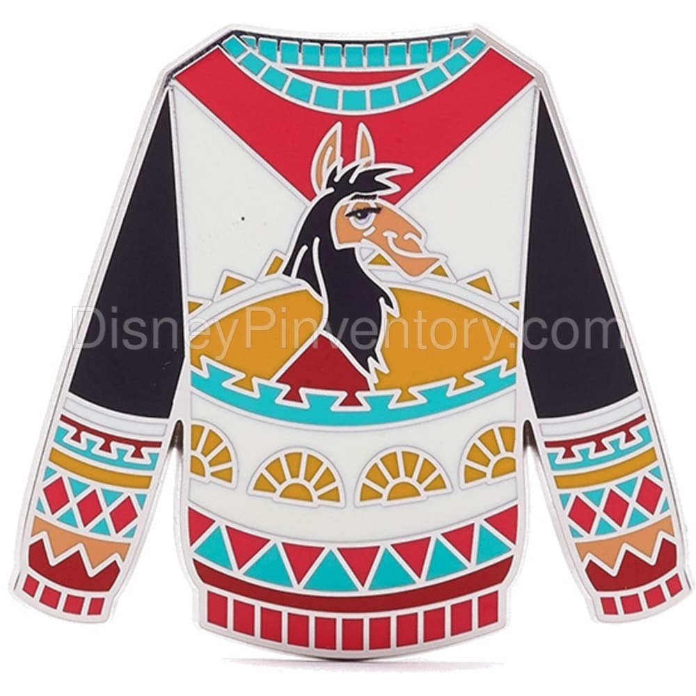 Classic Disney Christmas Sweater Mystery Pin Set - Kuzco - Pin 31131