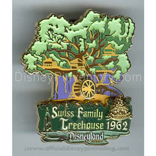 Magical Milestones - 1962 - Swiss Family Treehouse Opens - Pin 3136