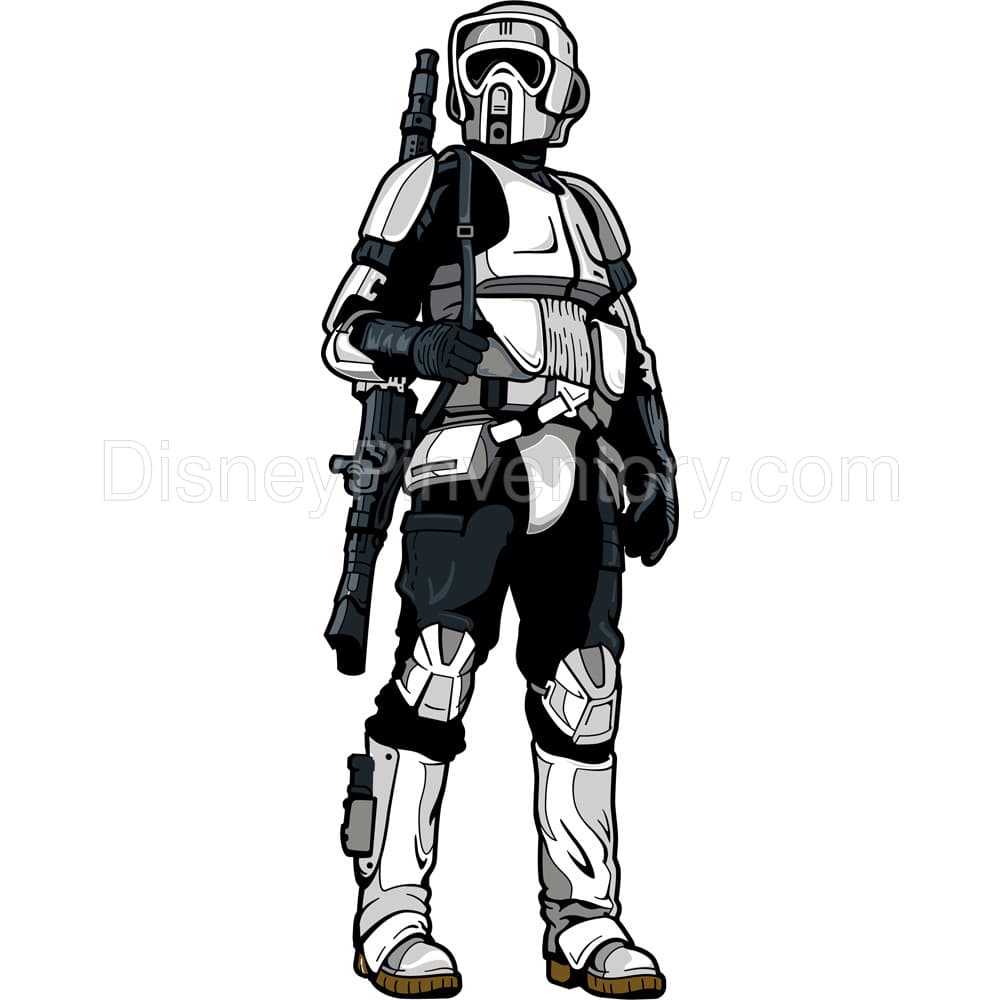 NYCC 2023: Scout Trooper 1280 - FiGPiN - Chalice Collectibles Exclusive - Pin 31361