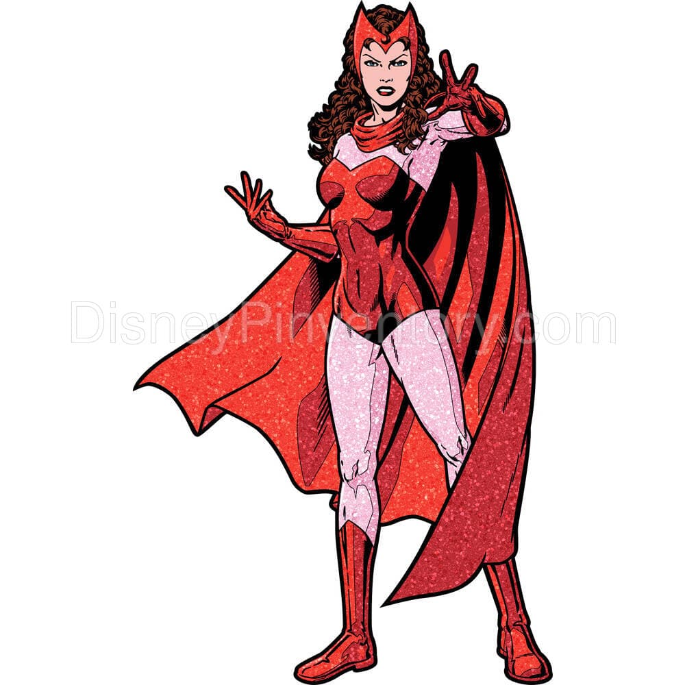 NYCC 2023: Scarlet Witch 1380 Glitter Variant - FiGPiN - Plastic Empire Exclusive - Pin 31365