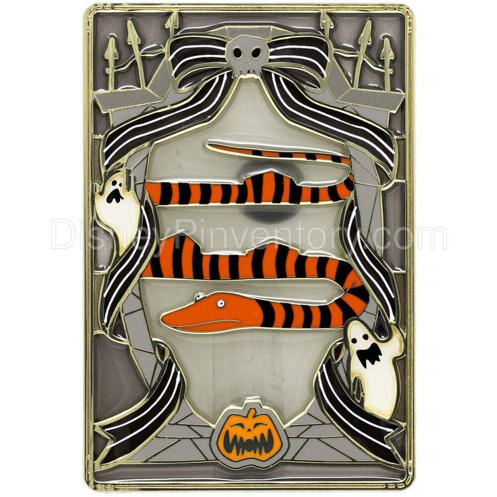 Nightmare Before Christmas Stained Glass Snake Pin - PALM Exclusive - Pin 31623