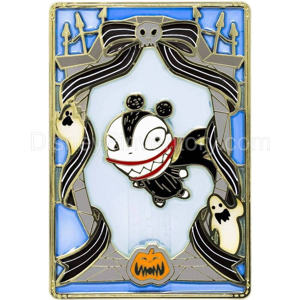 Nightmare Before Christmas Stained Glass Scary Teddy Pin - PALM Exclusive - Pin 31625
