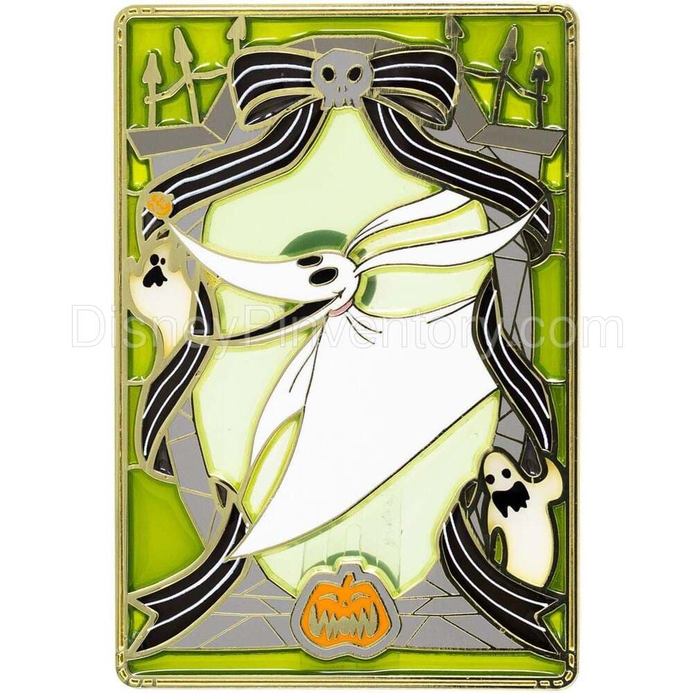 Nightmare Before Christmas Stained Glass Zero Pin - PALM Exclusive - Pin 31626