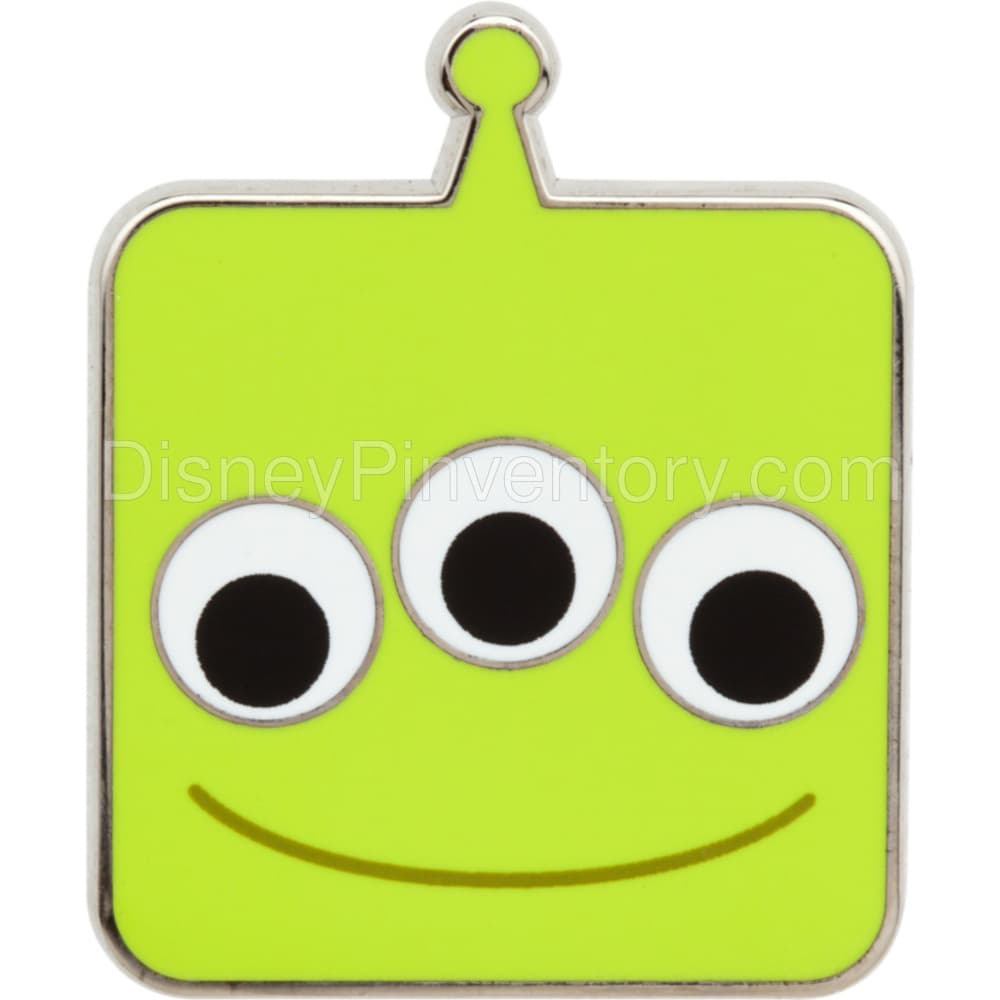 Disney/Pixar Character Squares Pin Set - Space Alien - Pin 31686