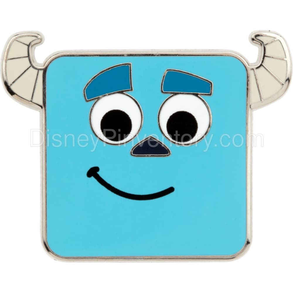 Disney/Pixar Character Squares Pin Set - Sulley - Pin 31694