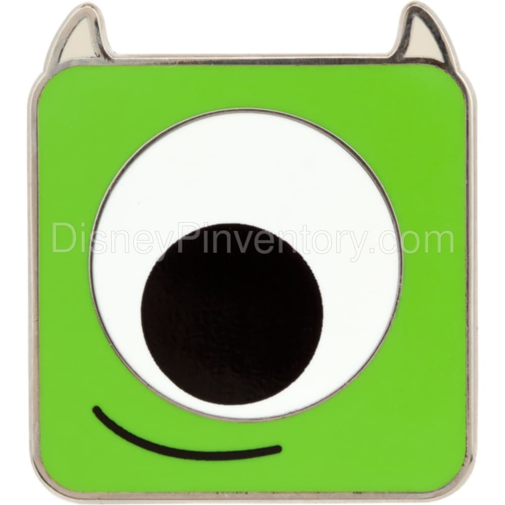Disney/Pixar Character Squares Pin Set - Mike Wazowski - Pin 31697