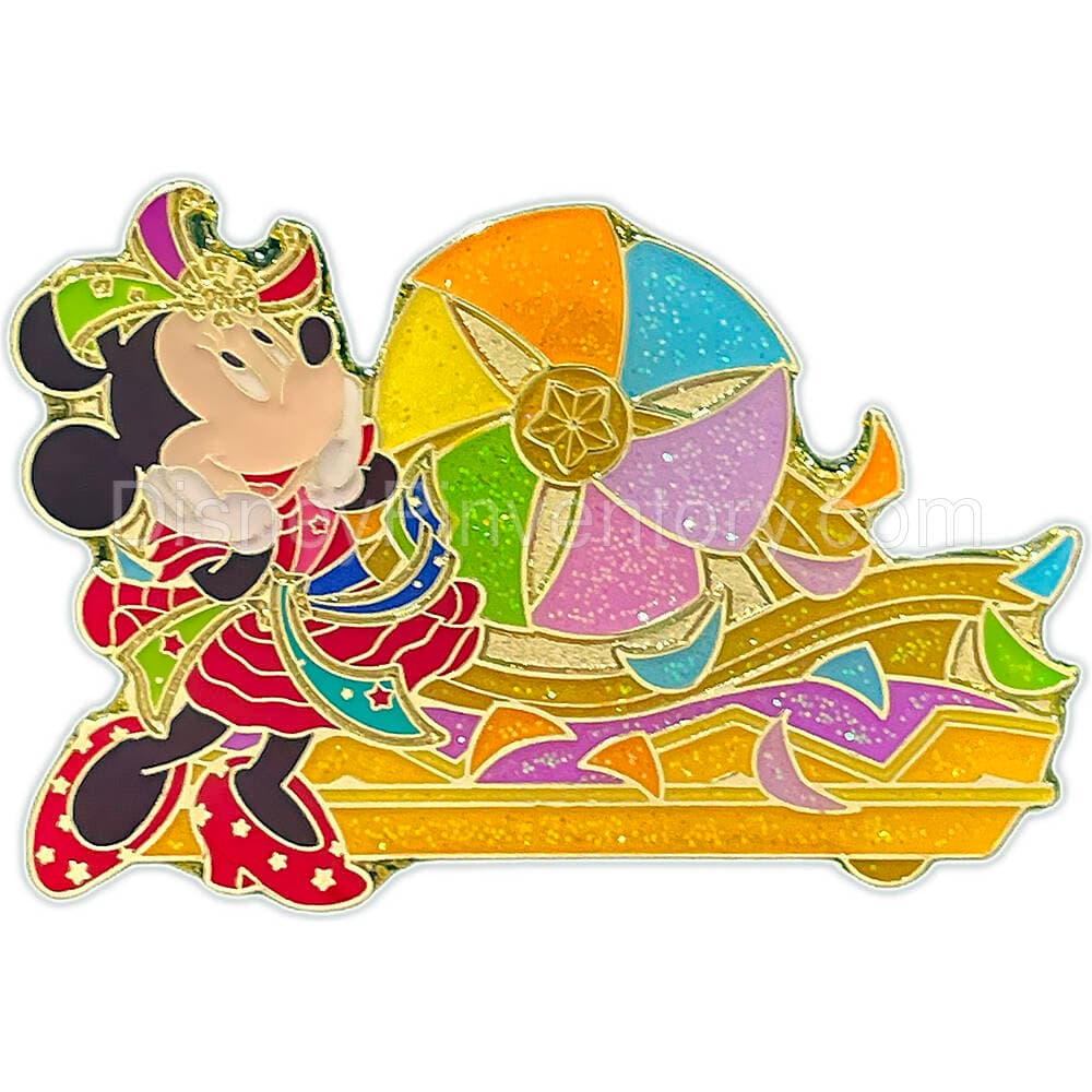 Tokyo Disneyland Harmony in Color Parade Float Mystery Pin Set - Minnie Mouse Float - Pin 31716