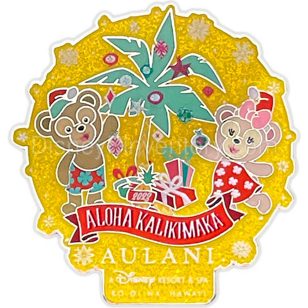 Aulani Aloha Kalikimaka Holiday Pin 2023 - Pin 31988