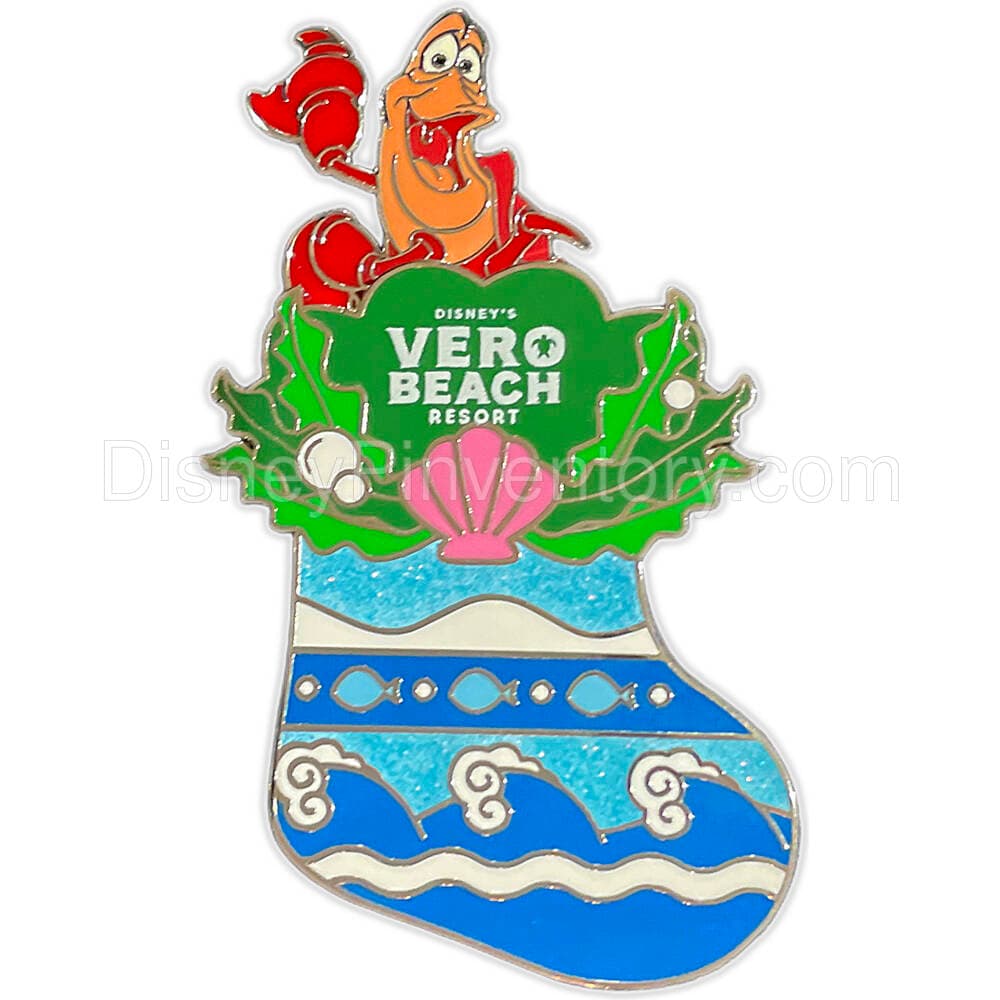 Disney Resorts Christmas Stockings 2023: Disney's Vero Beach Resort - Pin 32082