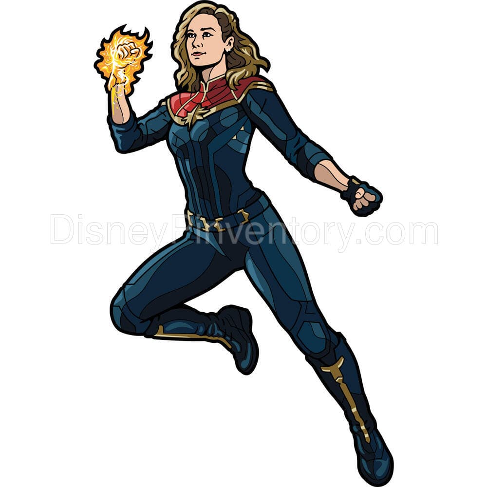 Captain Marvel 1442 - The Marvels - FiGPiN - AMC Exclusive - Pin 32116