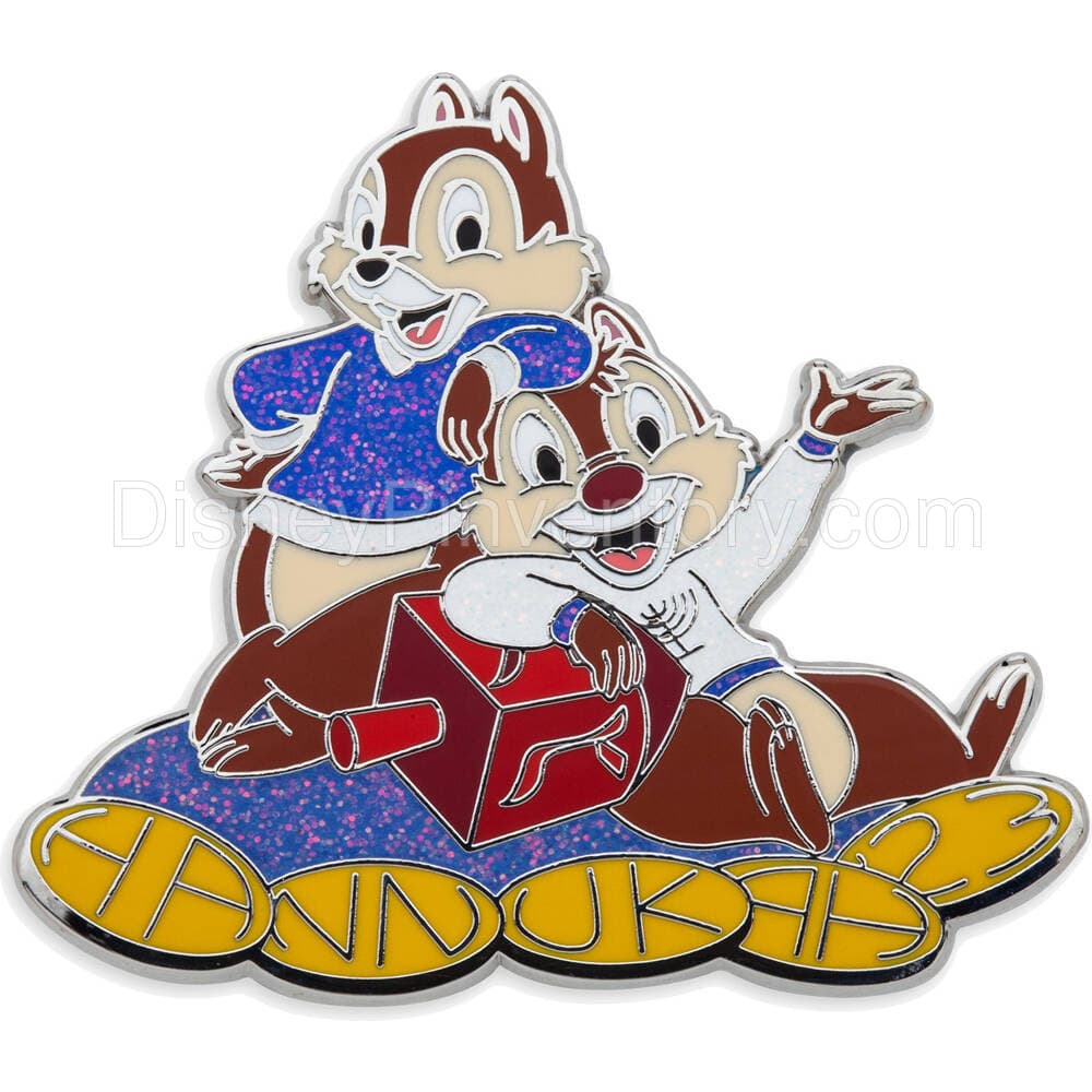 Chip 'n Dale Hannukah 2023 Pin - Pin 32400