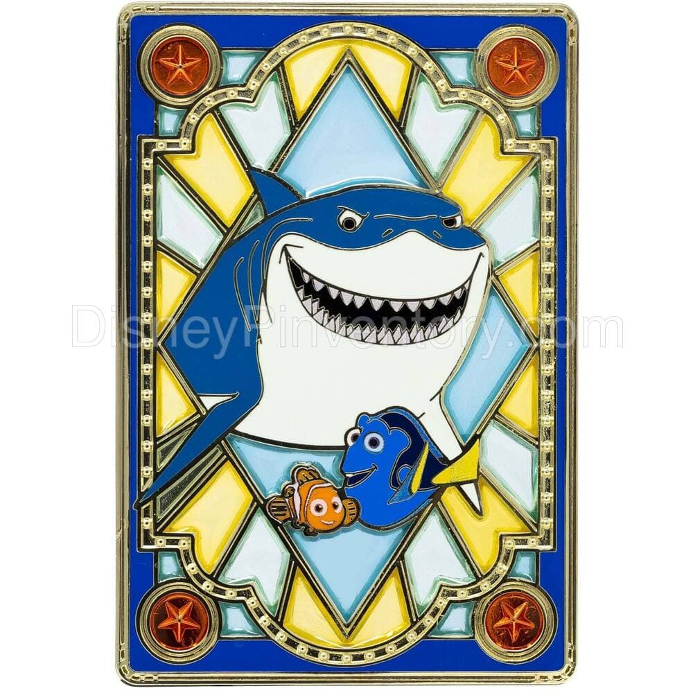 Disney Pixar Stained Glass Series Finding Nemo Pin - PALM Exclusive - Pin 32614