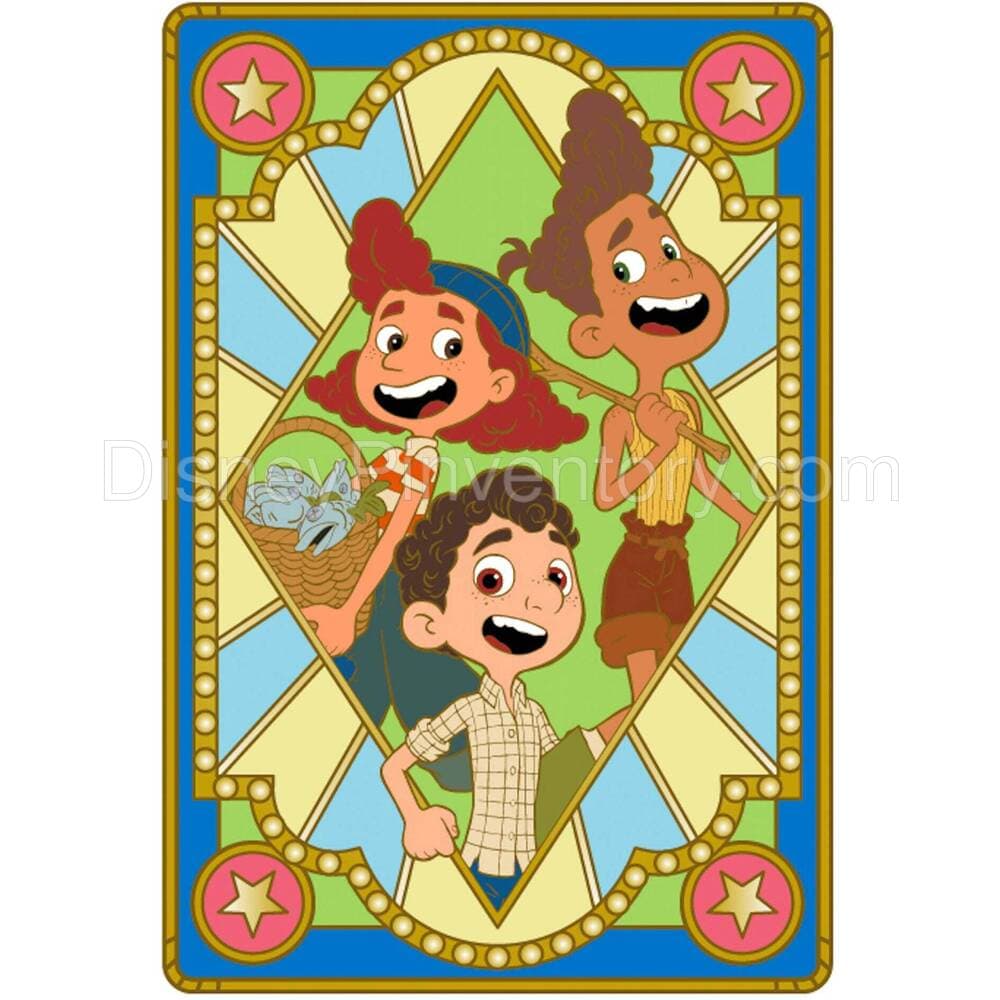 Disney Pixar Stained Glass Series Luca Pin - PALM Exclusive - Pin 32616