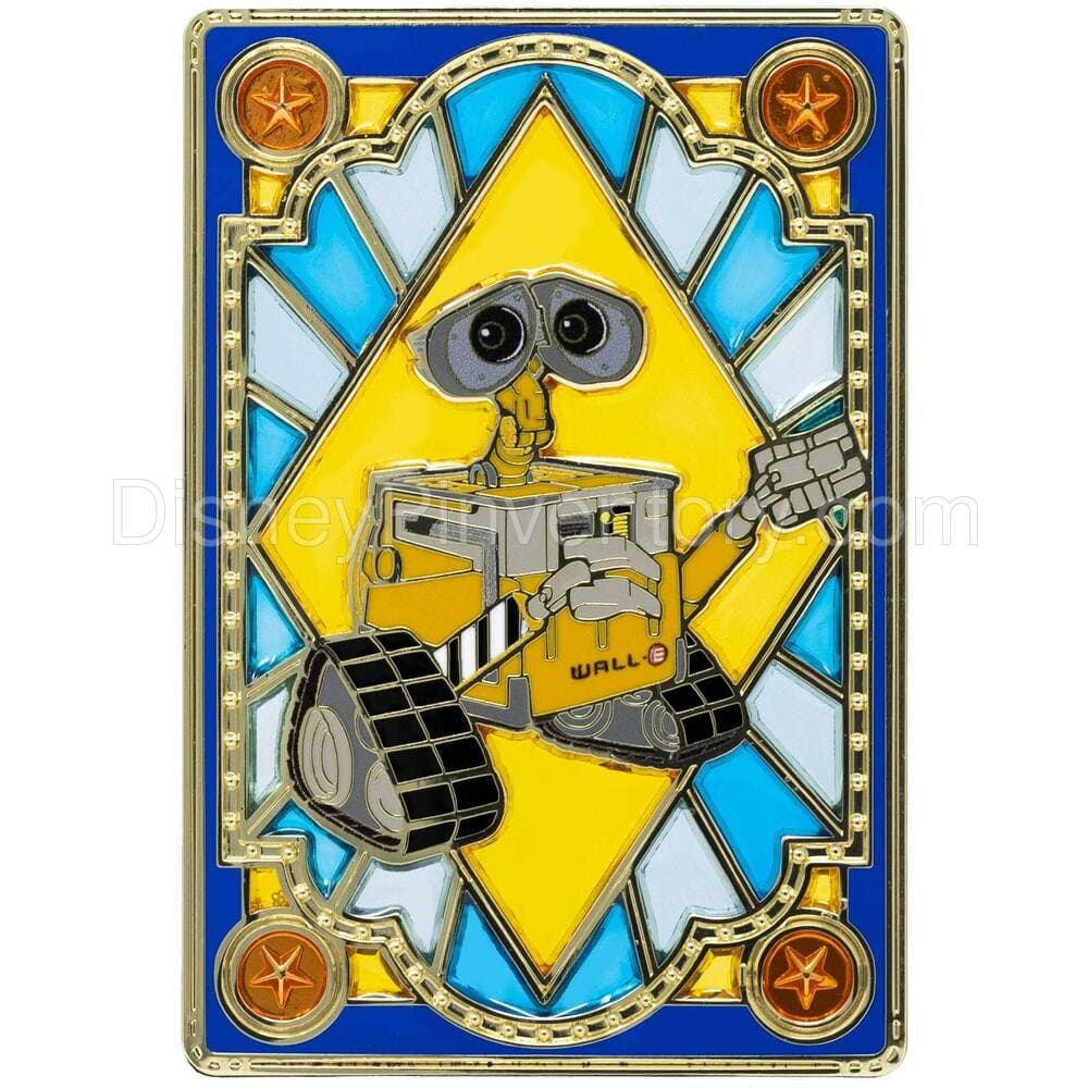Disney Pixar Stained Glass Series Wall-E Pin - PALM Exclusive - Pin 32617