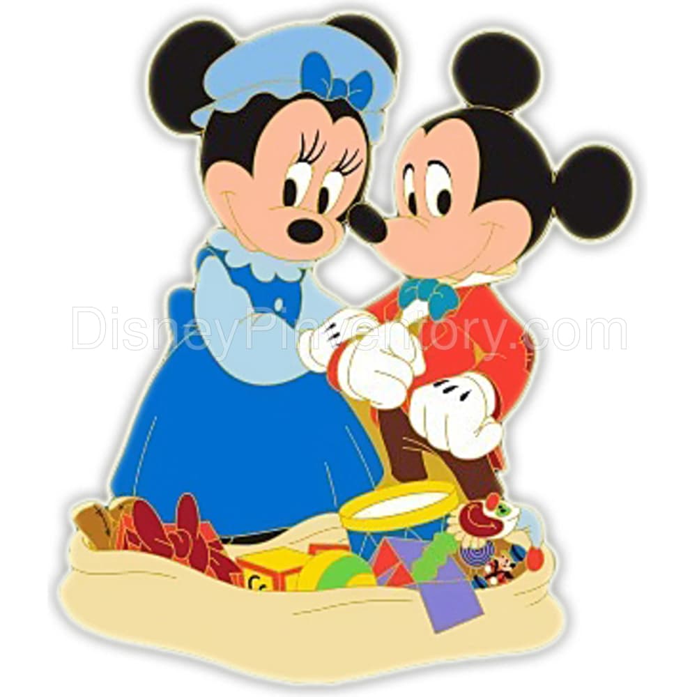 Toys For Tots 2023 - Mickey & Minnie Mouse Christmas Carol Pin - Pin 32799