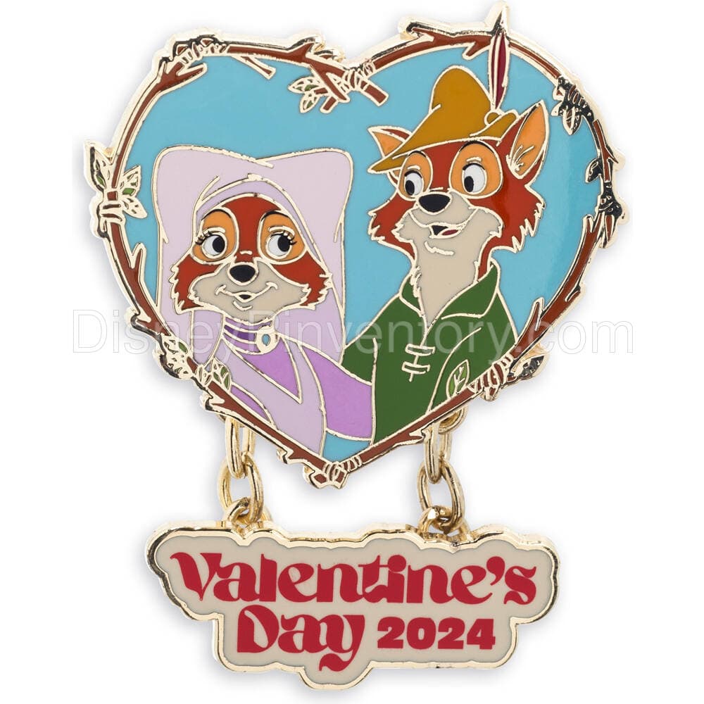Valentine's Day 2024 Pin - Robin Hood - Pin 32944